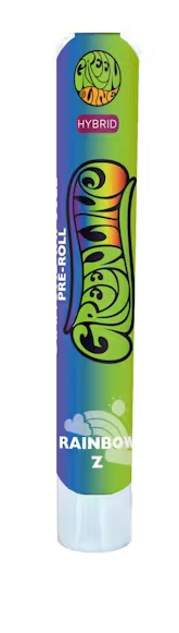 Photograph of product: GREENLINE RAINBOW Z 1G INFUSED PREROLL