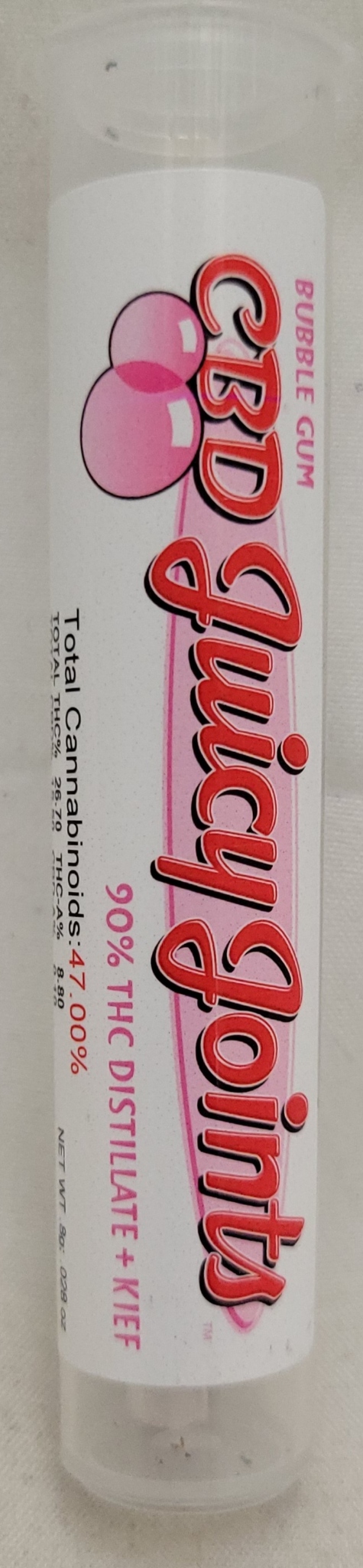 Photograph of product: Bubble Gum CBD | .8g