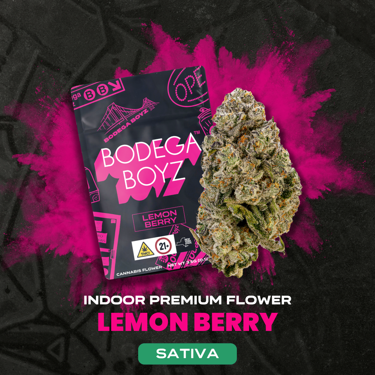 Photograph of product: Lemon Berry - 3.5g