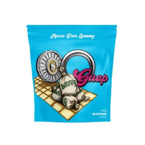 Photograph of product: Savvy - Guap Gummy - Blue Magic - 25mg