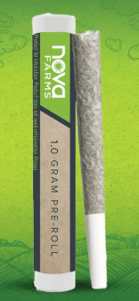 Photograph of product: Black Cherry Runtz - Preroll 1pk/1g
