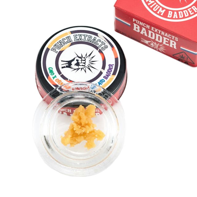 Photograph of product: Gmo x Orange Cherry Gelato | badder 1g - 
