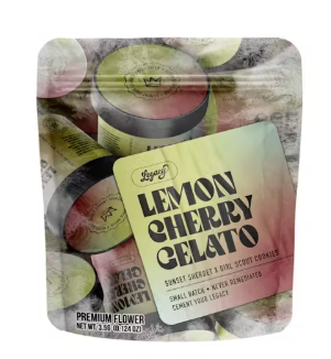 Photograph of product: Lemon Cherry Gelato | Flower | 3.5g