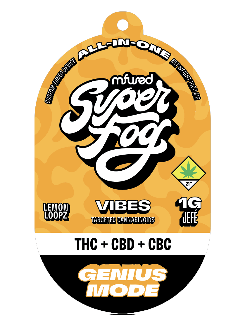 Photograph of product: MFUSED - Vibes Disposable - Genius Mode 4:1:1