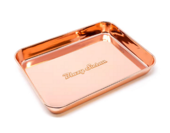 Photograph of product: Metallic Rolling Tray - Rose | Medium