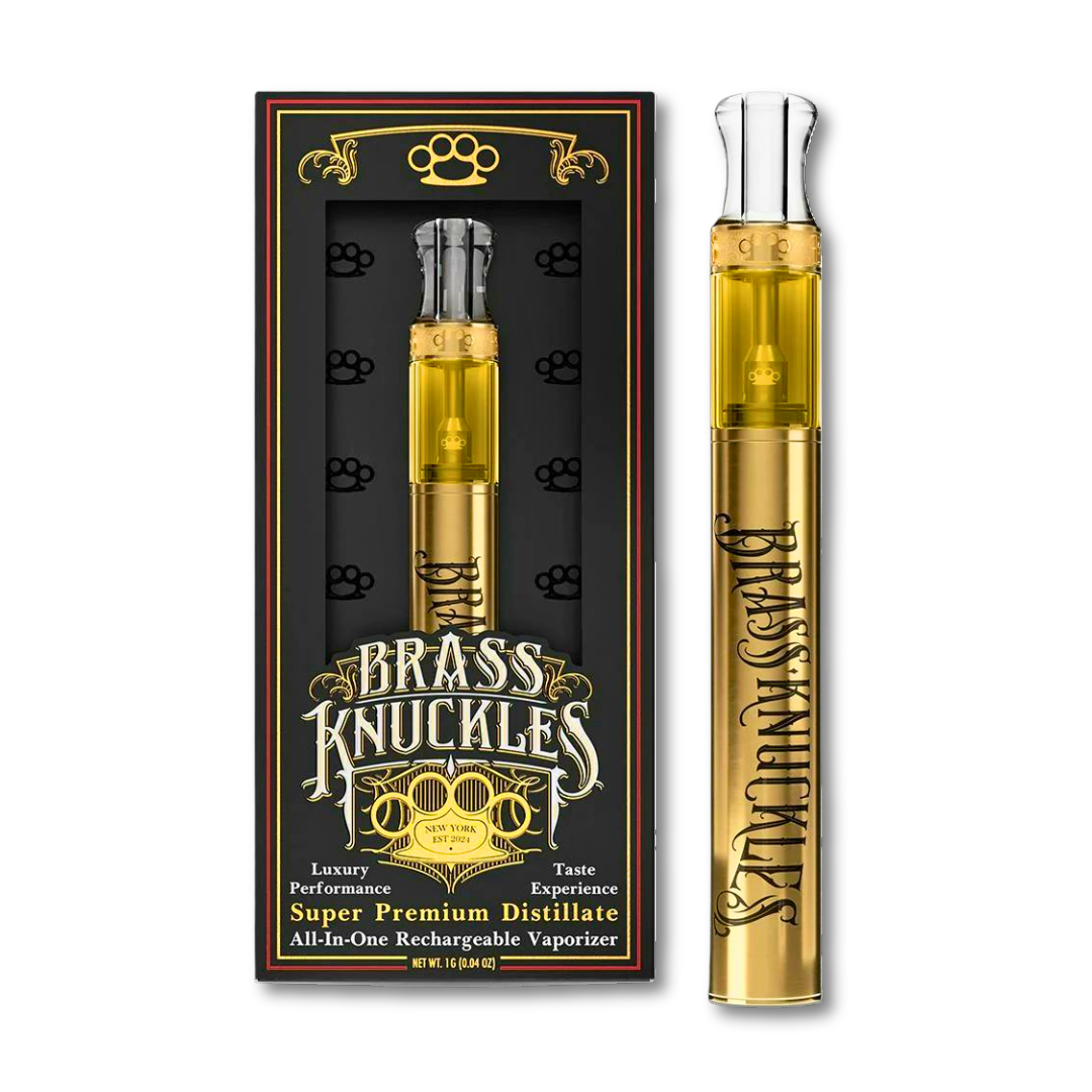 Photograph of product: Brass Knuckles - Rainbow Belts Disposable Vape - 1g