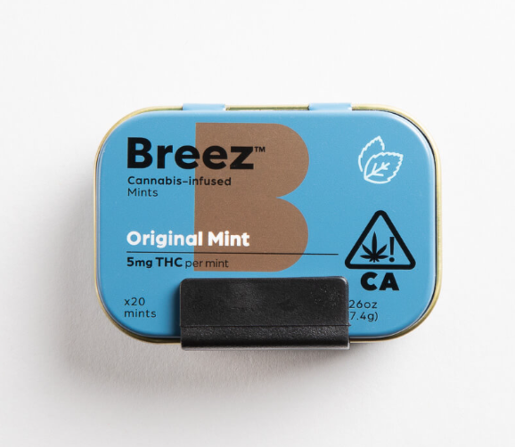 Photograph of product: ORIGINAL MINT - 100 MG - 20 PACK