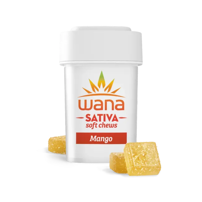 Photograph of product: Mango Sativa Gummies