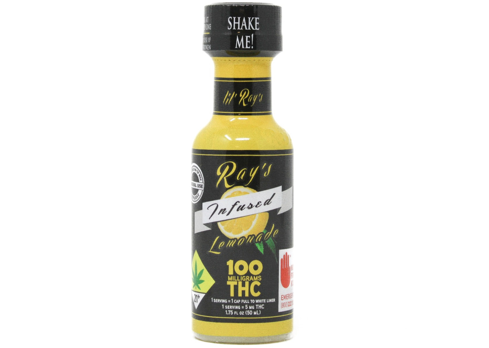 Photograph of product: DTP Lil Rays Original Lemonade Hybrid 100mg 25189
