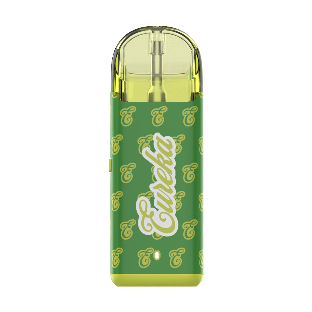 Photograph of product: EUREKA | AIO PRELOADED VAPE | FUSION: SOUR APPLEICIOUS
