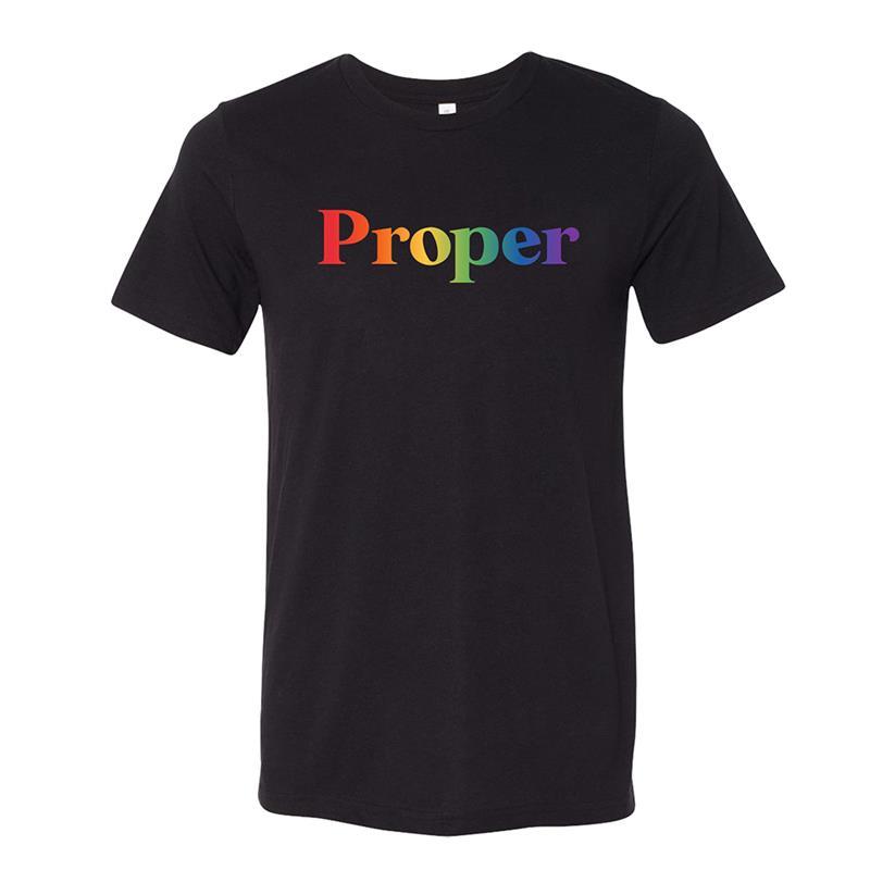 Photograph of product: Proper Pride Tee - Medium