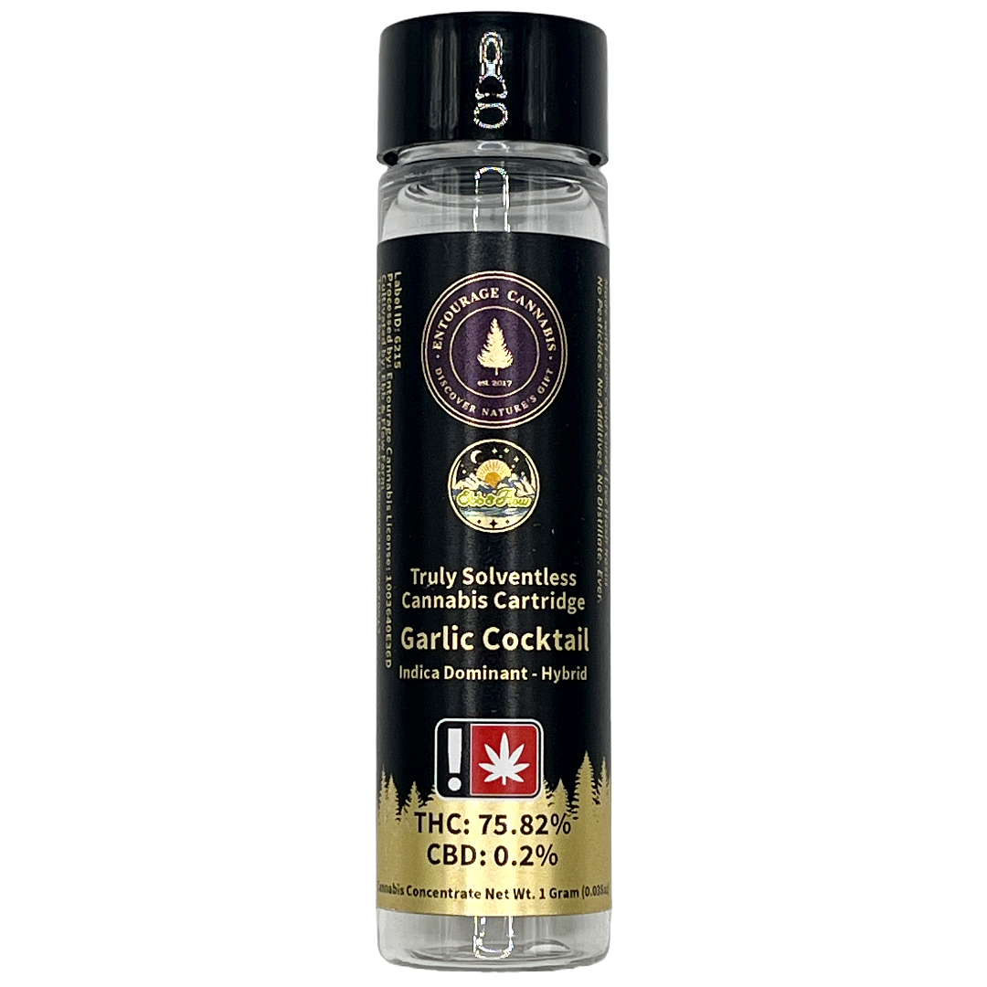 Photograph of product: CBD- Garlic  Cocktail 1G LRO Cart (IH)