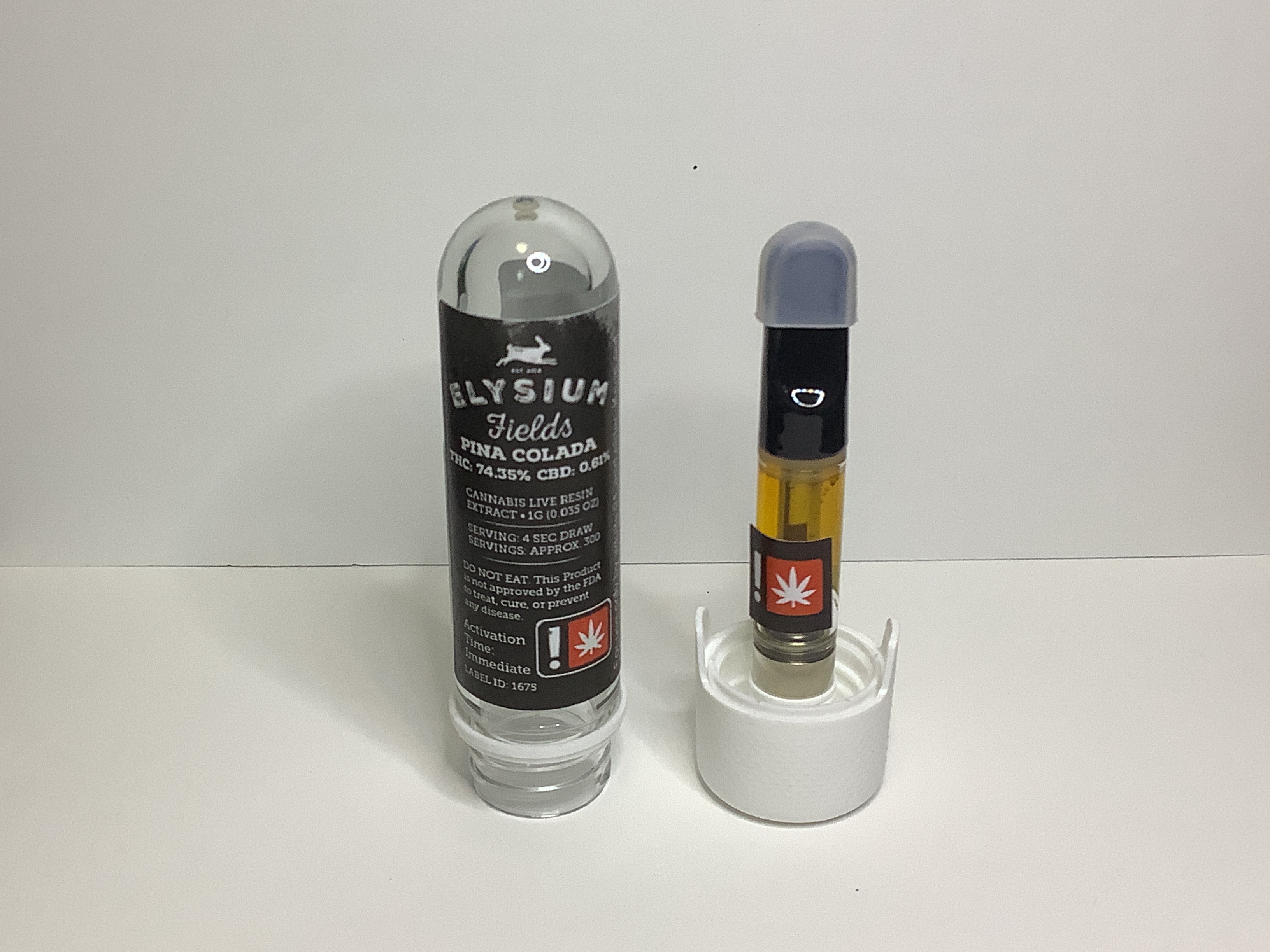 Photograph of product: Elysium Fields | PINA COLADA Cartridge | 1g
