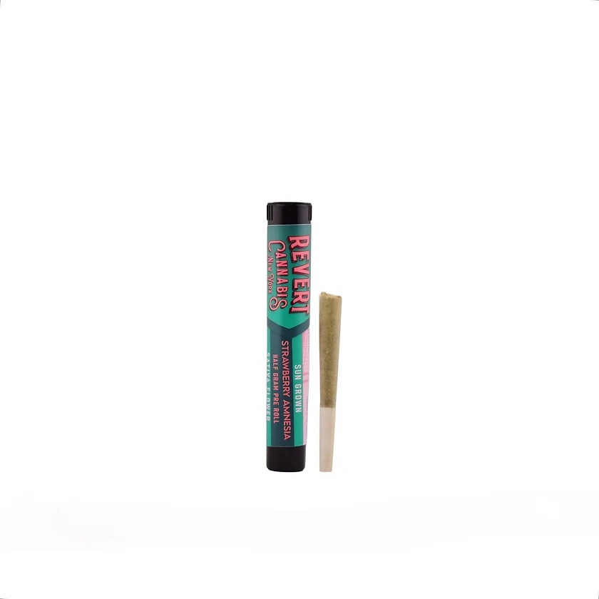 Photograph of product: Revert | Strawberry Amnesia | Pre-Roll .5g
