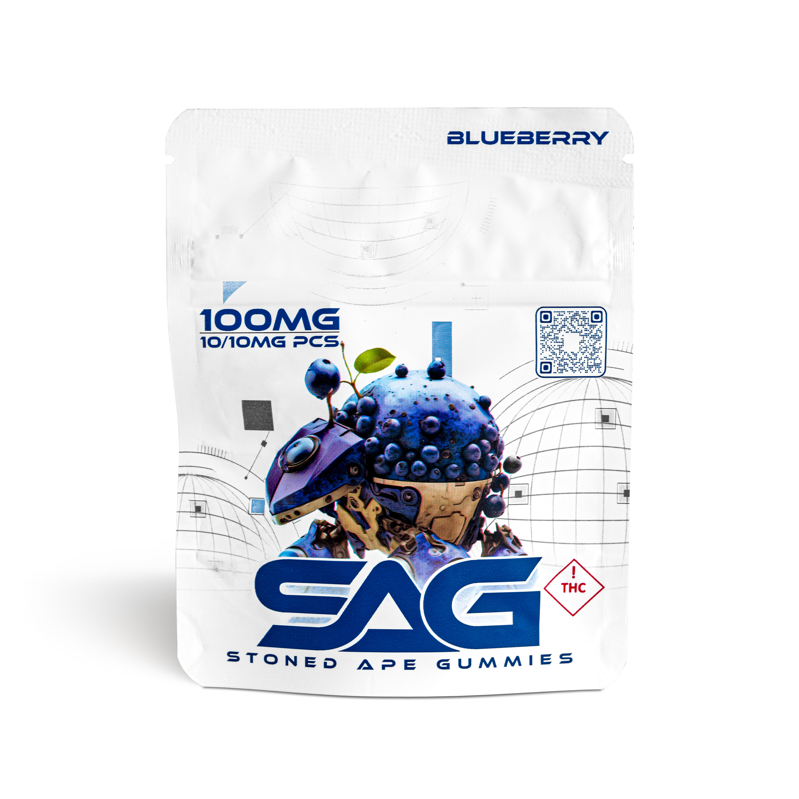 Photograph of product: Blueberry Gummies - 100mg