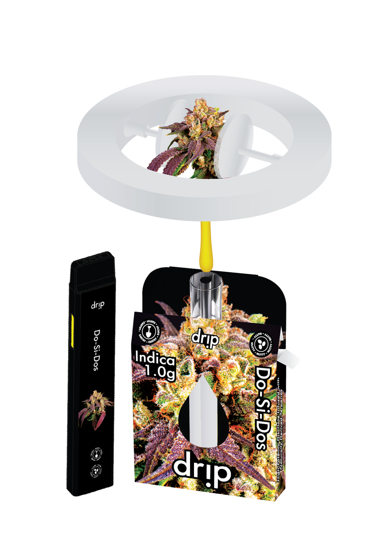 Photograph of product: Drip - 1g Cartridge - Do-Si-Dos (Oui'd)