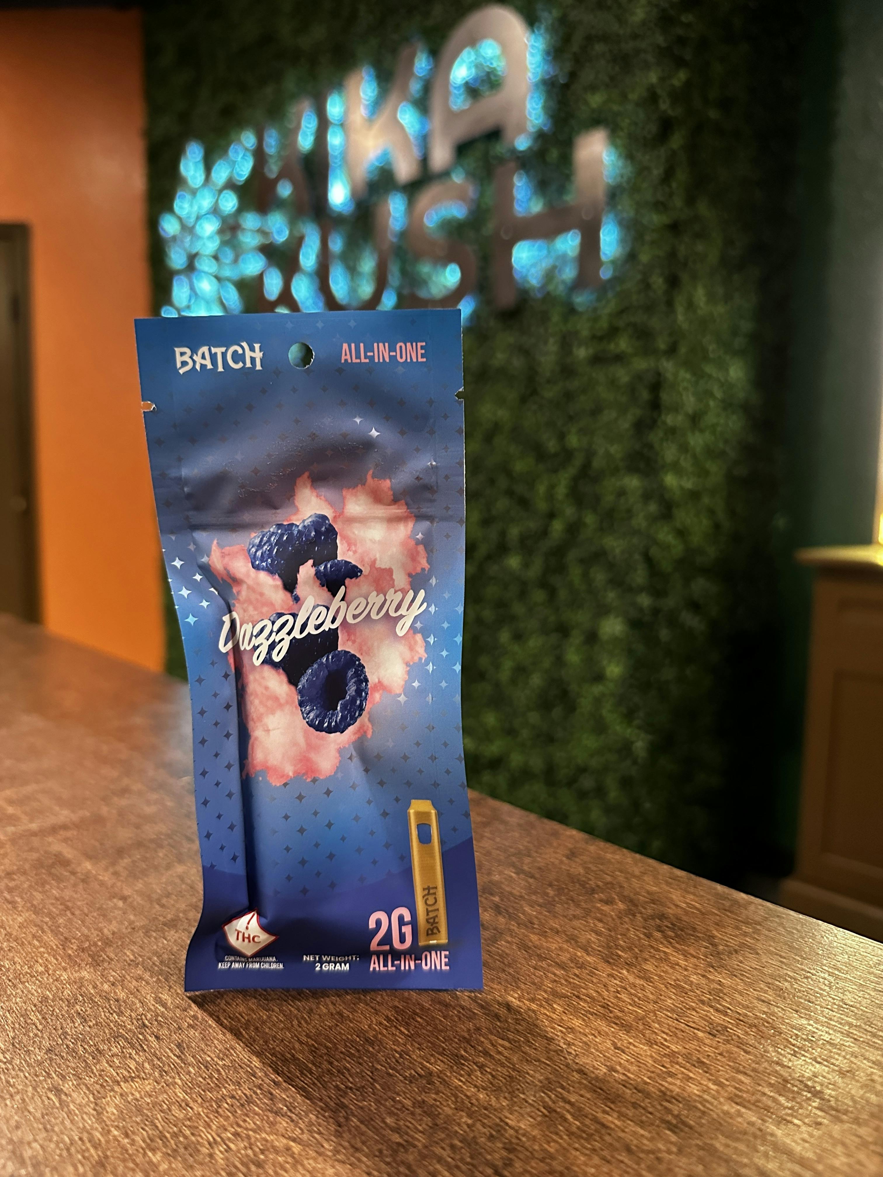 Photograph of product: Batch - Disposable - Dazzleberry - 2000mg