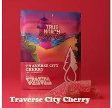 Photograph of product: TRUE NORTH | TRAVERSE CITY CHERRY | GUMMIES | 200MG