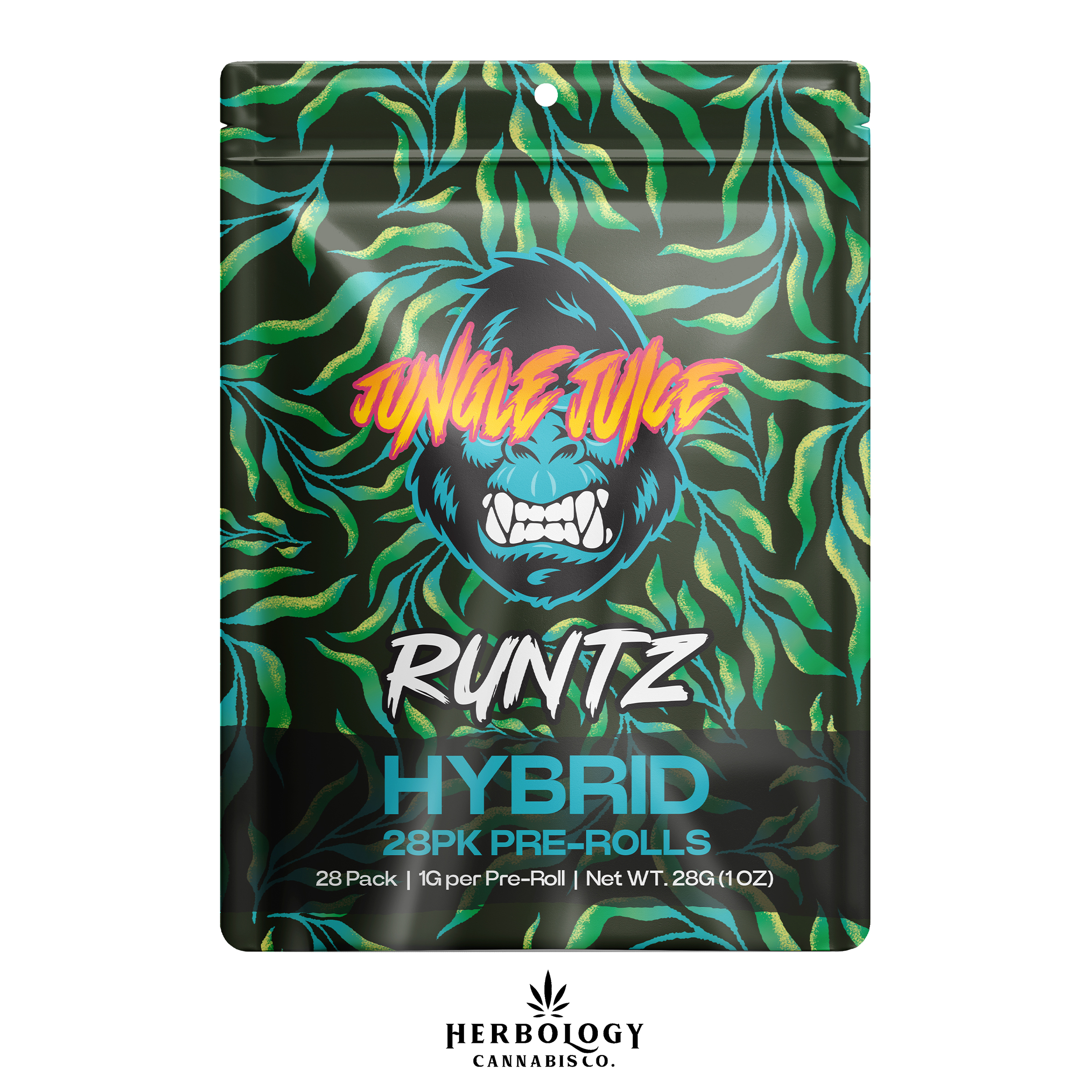 Photograph of product: Jungle Juice | Pre-Roll | Tropicana | 1g