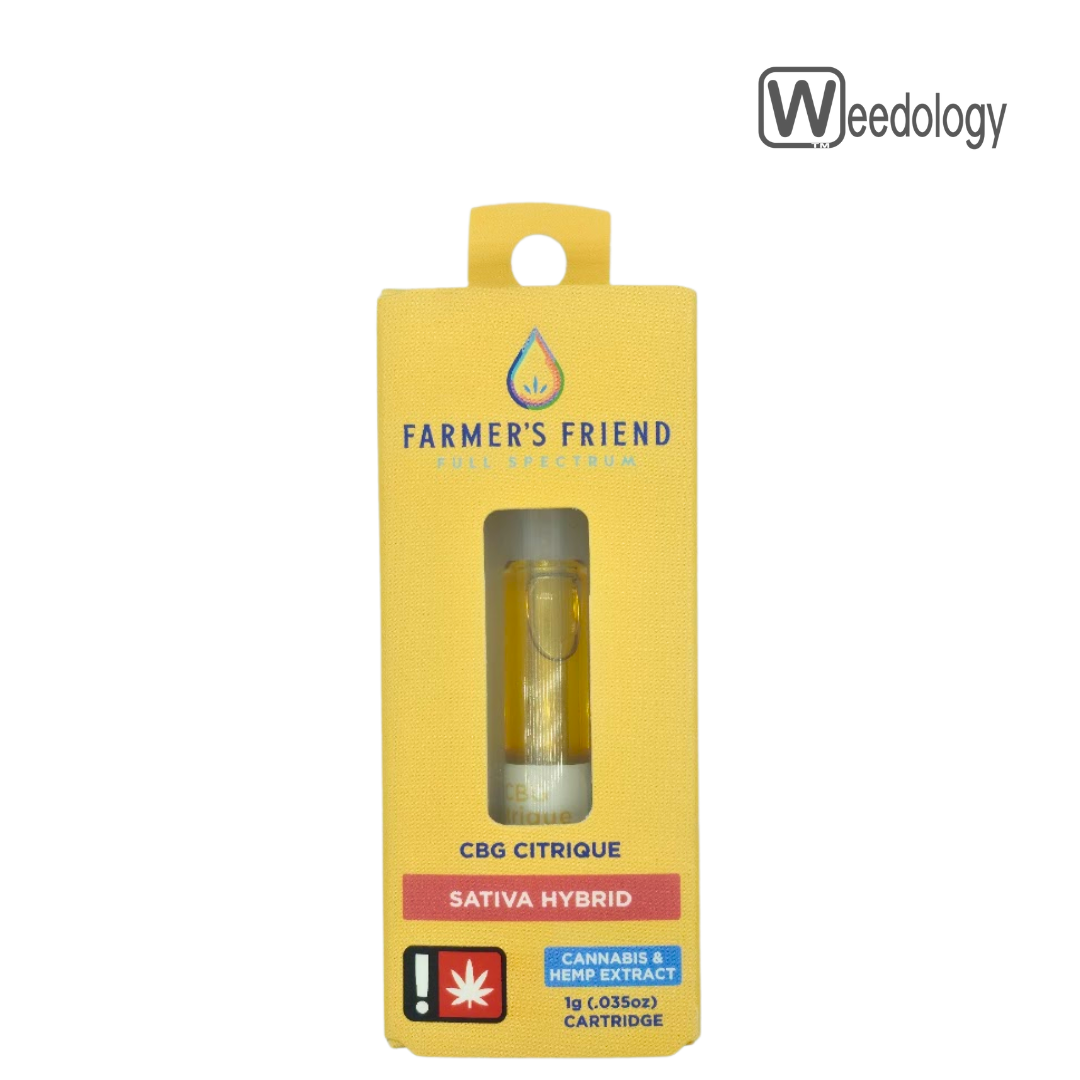 Photograph of Product: Farmer's Friend 1g CBG CITRIQUE FSE Vape