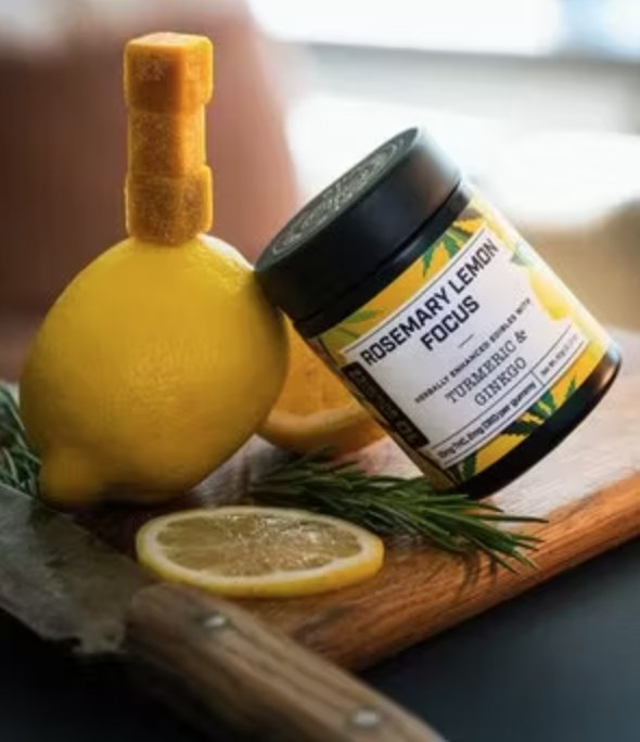 Photograph of product: Supernaturals | Rosemary Lemon Focus | Gummies | 10pk | 100mg