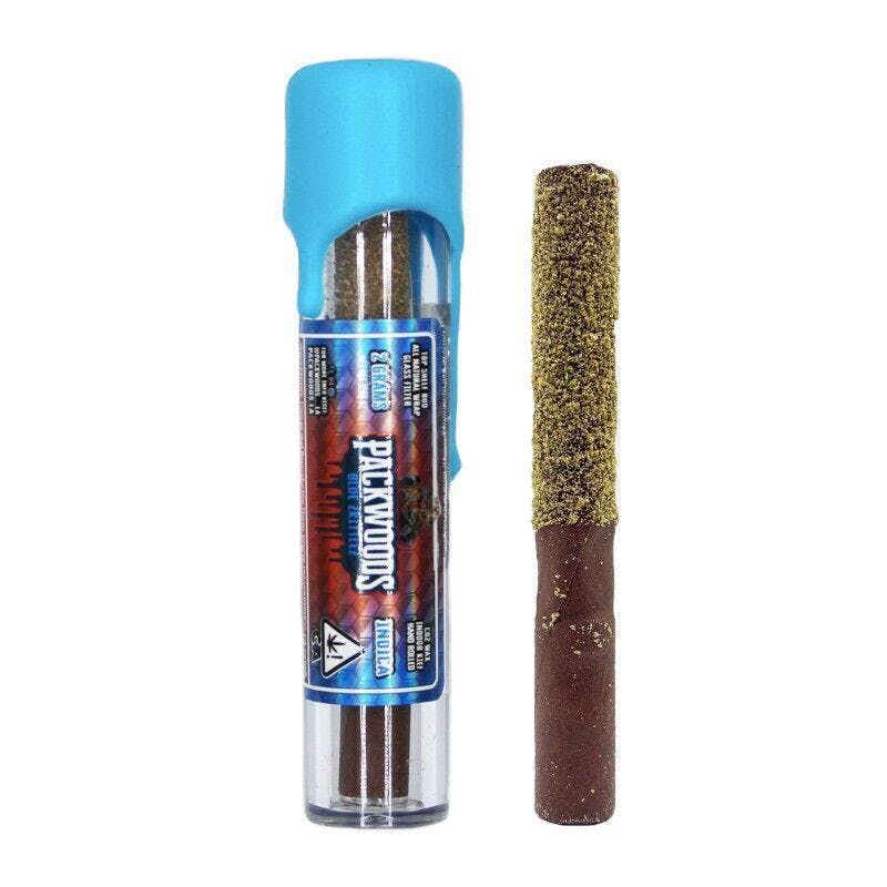 Photograph of product: Packwoods Infused au chocolat Rosin 2.5g Blue Slurpie