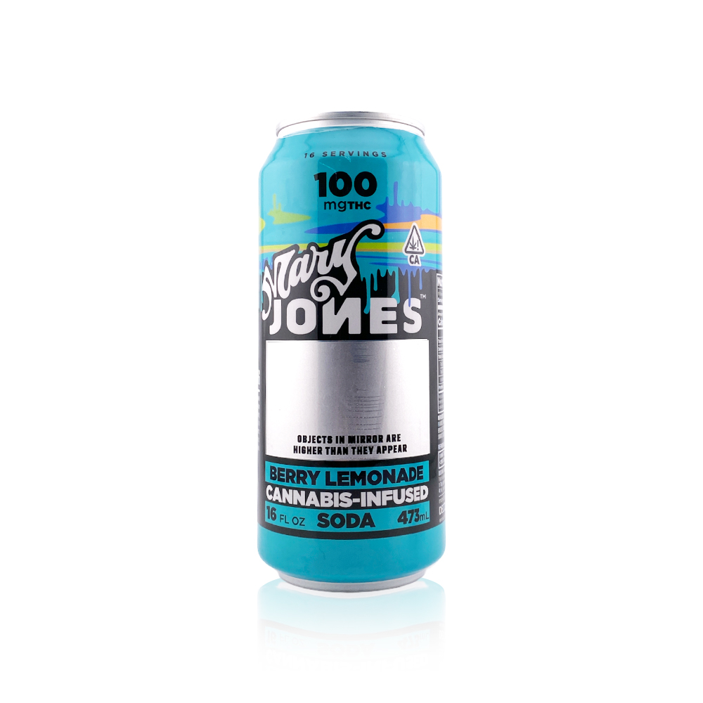 Photograph of product: Berry Lemonade Soda | 100mg