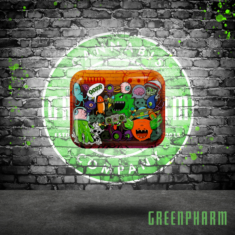 Photograph of product: Ooze Large Metal Rolling Tray