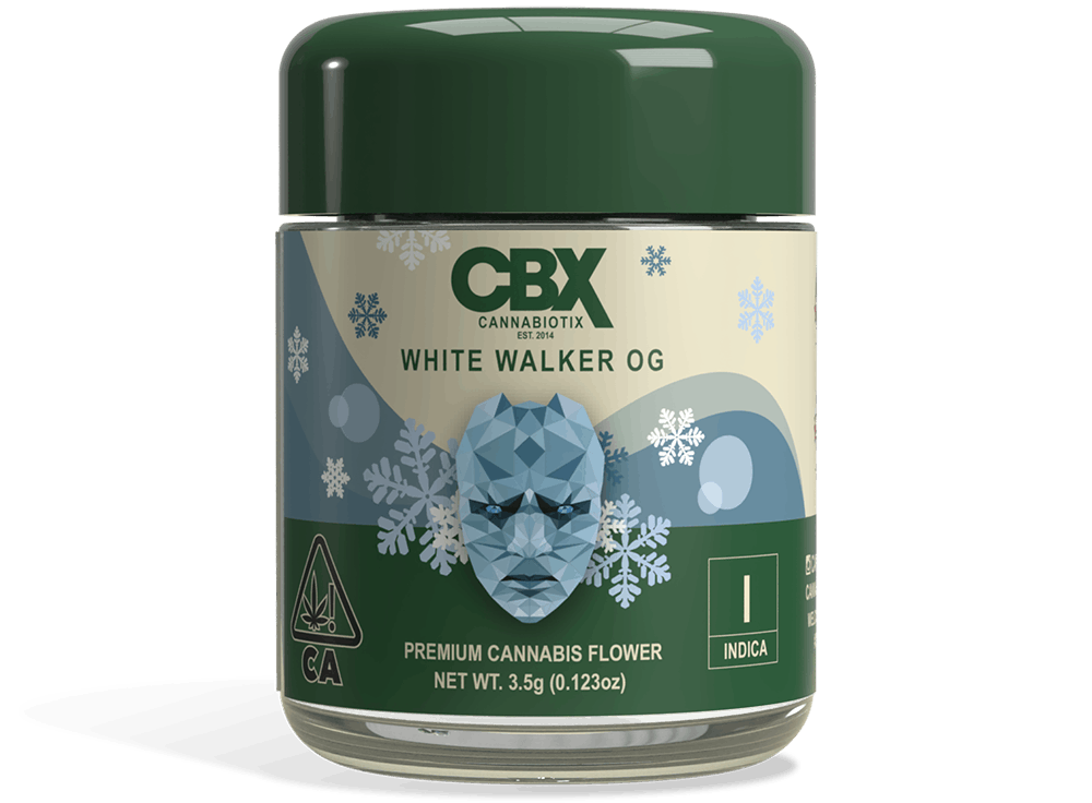 Photograph of product: CBX White Walker OG 1/8 30%