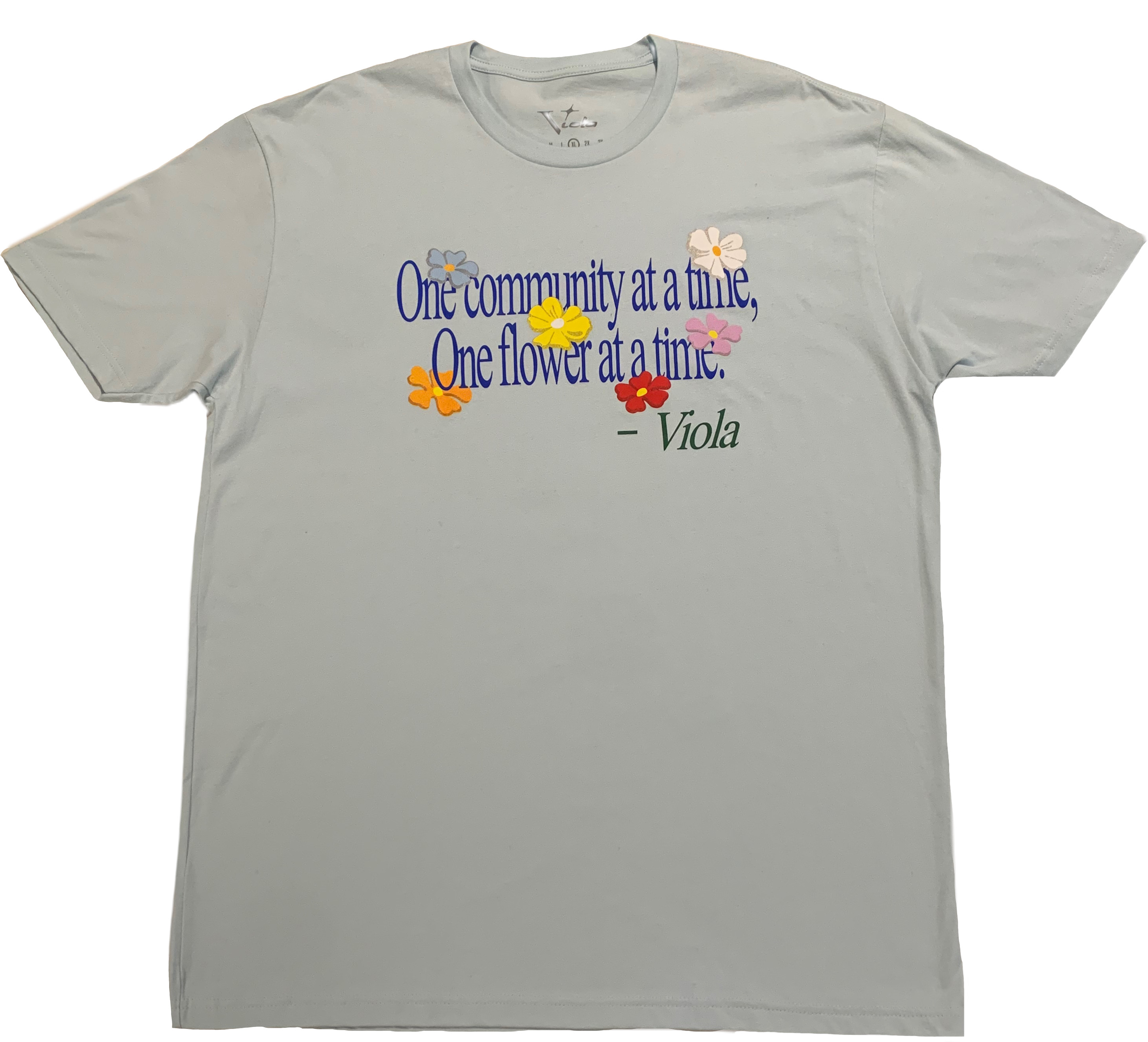 Photograph of product: Community Tee | Blue | XLarge