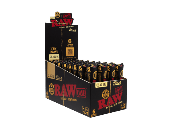 Photograph of product: RAW | Black Slow Burn Papers 1 1/4
