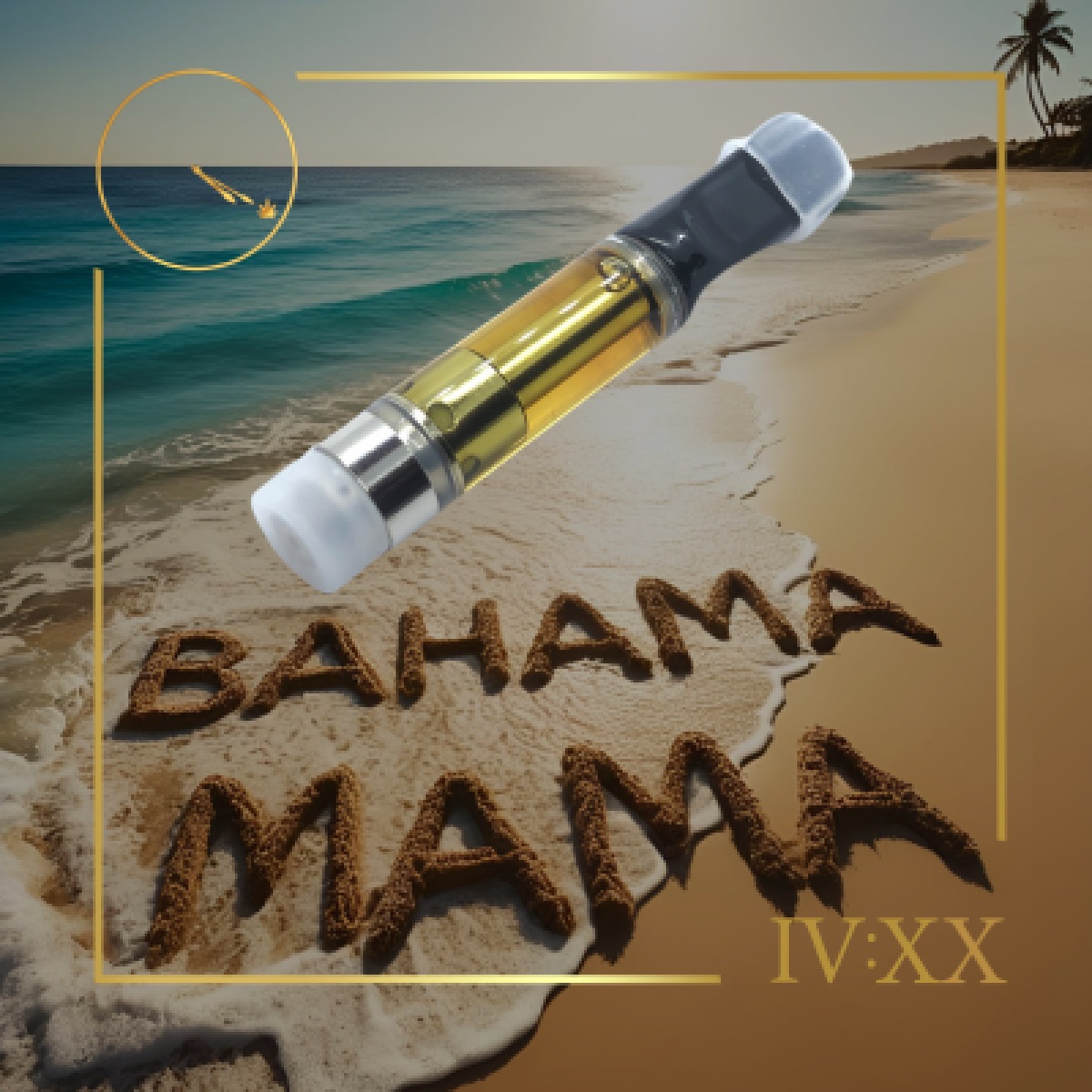 Photograph of product: Bahama Mama Distillate Cartridge | 1g - Four20