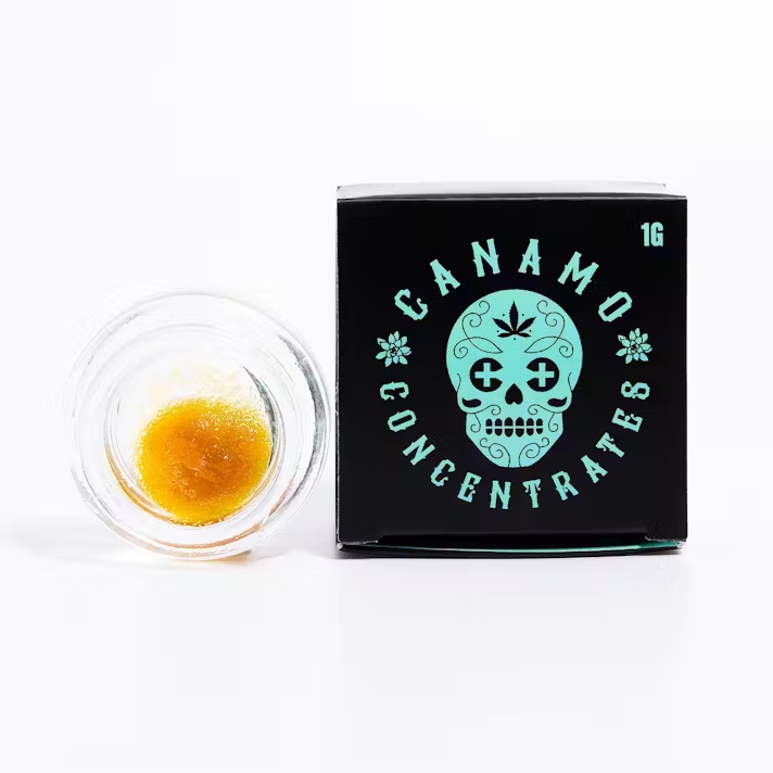 Photograph of product: Canamo: Cured Resin Sauce, Truffle Pie (Hybrid)