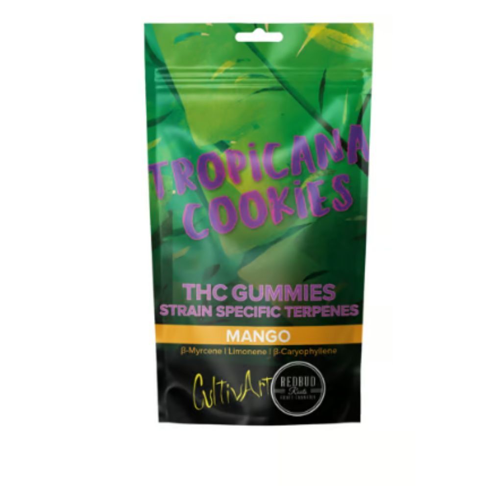 Photograph of product: Cultivart | Tropicana Cookies Mango 10pk | 100mg
