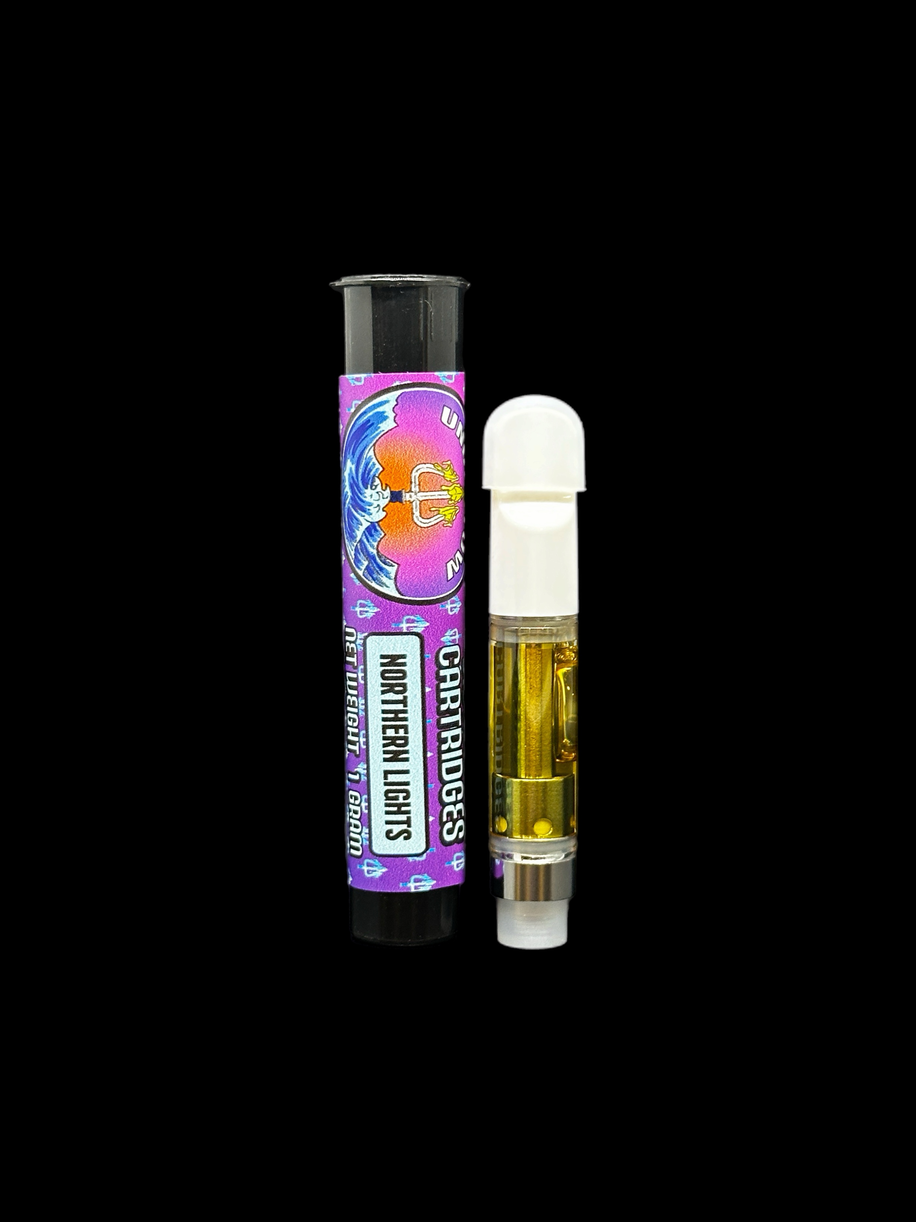 Photograph of product: Undertow Oui'd: Northern Lights Distillate Cartridge