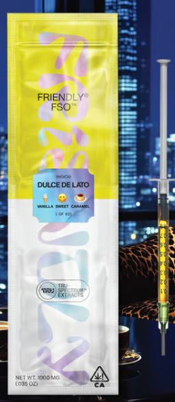 Photograph of product: DULCE DE LATO [I] APPLICATOR - LIVE RESIN - 1 G