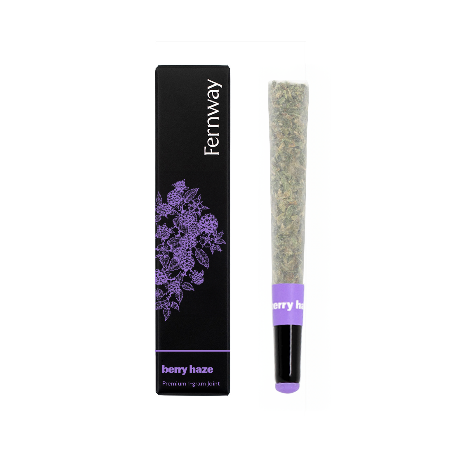 Photograph of product: Fernway Berry Haze (I) Terpene Infused Pre-Roll 1g