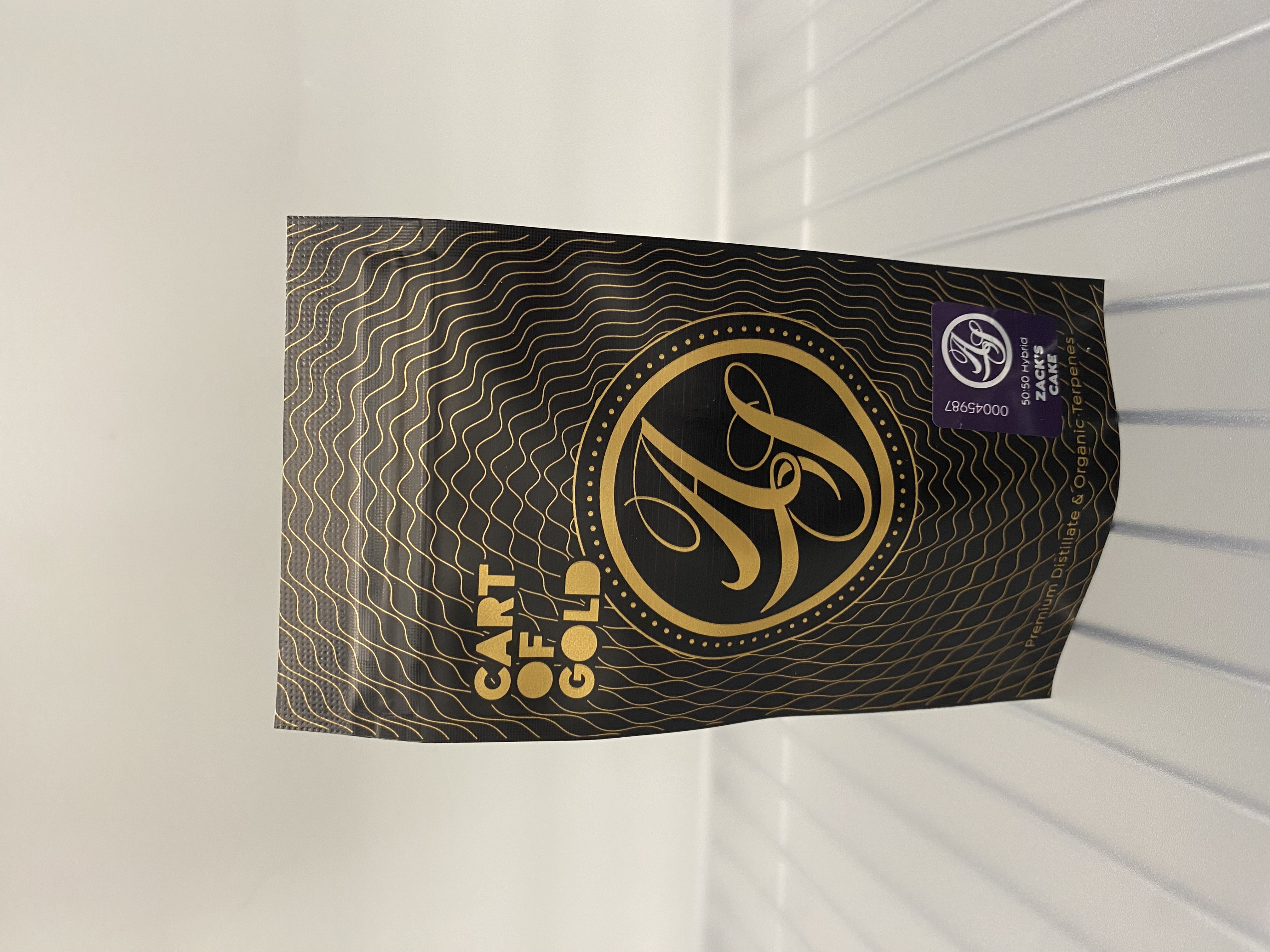 Photograph of product: Zack's Cake - Vape Cartridge 0.5g