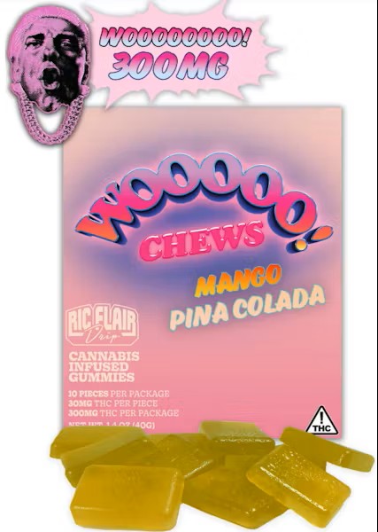 Photograph of product: Ric Flair Drip | 300mg | Mango Pina Colada