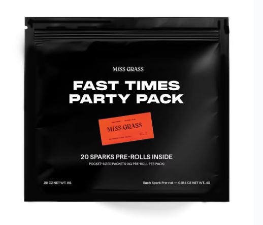Photograph of product: Fast Times Sparks Party Pack Pre-Rolls 20-pack