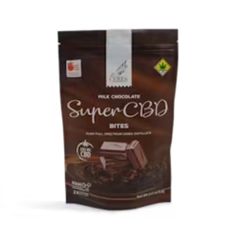 Photograph of product: 10pk Milk Chocolate Bites Super CBD c
