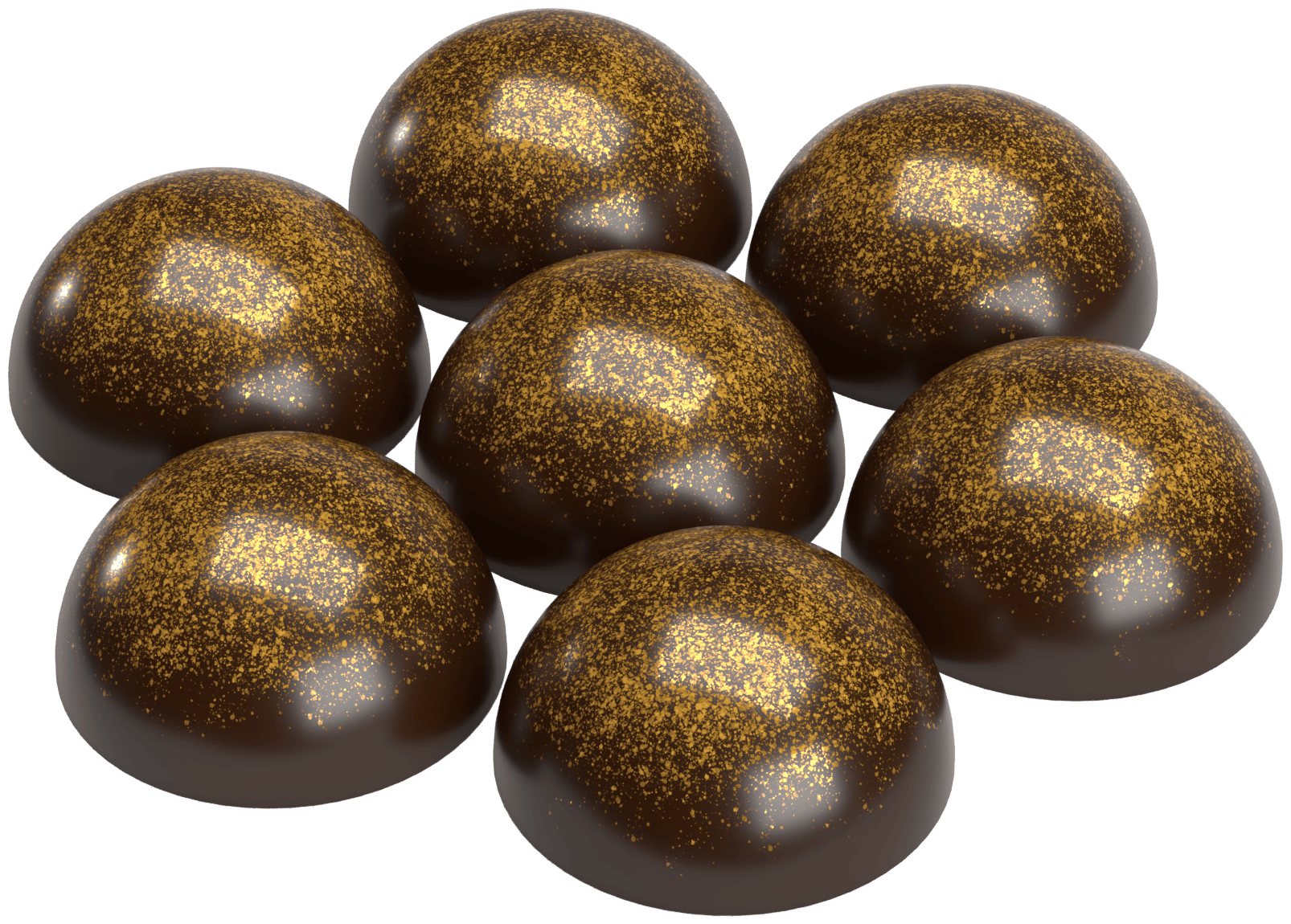 Photograph of product: Highatus - Edibles - Chron Bons Chocolate Fudge - 100MG