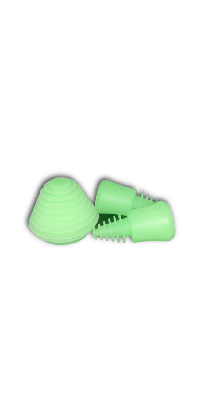 Photograph of product: Hemper Tech Cleaning Plugs & Caps Green