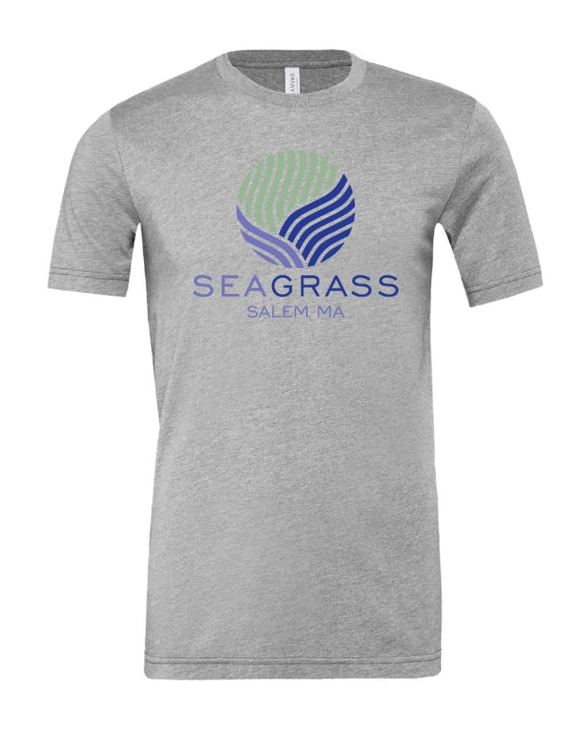 Photograph of product: Seagrass Tee Shirt Heather Grey - XXX Large