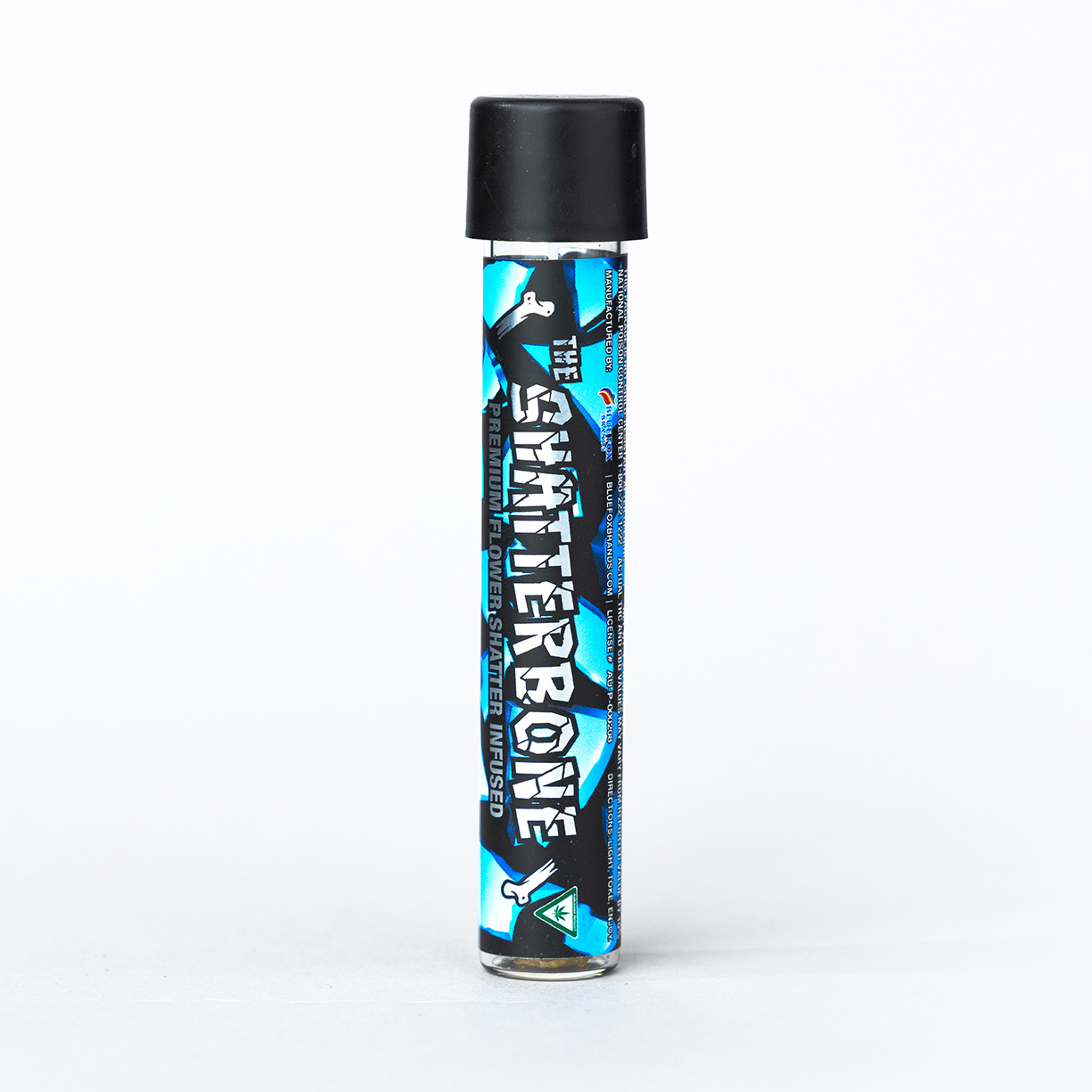 Photograph of product: Cali Blaze x Shatterbone 1.2g Infused Pre Roll Sparta