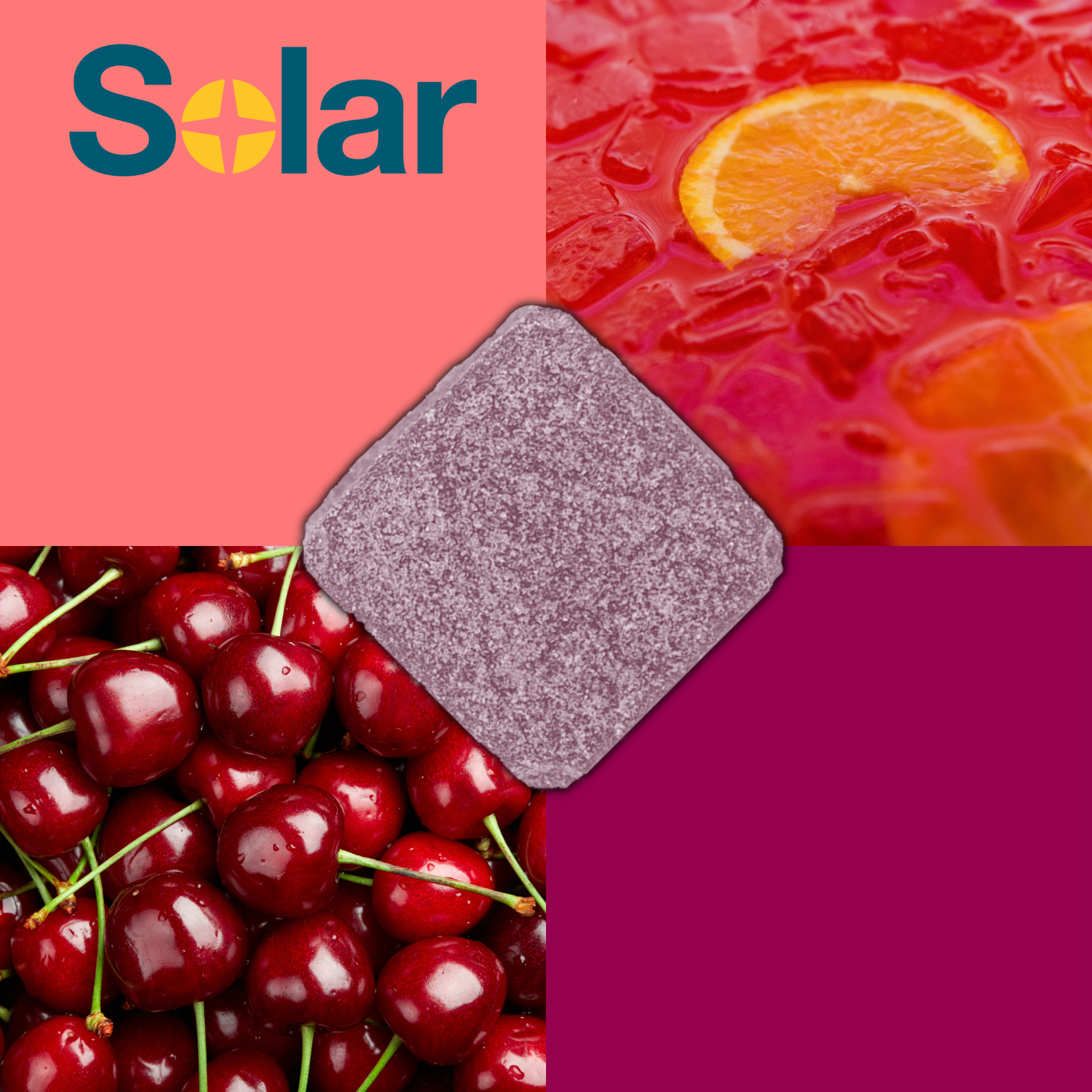 Photograph of product: Rise | Cherry Punch | Solar Gummies | 20pk