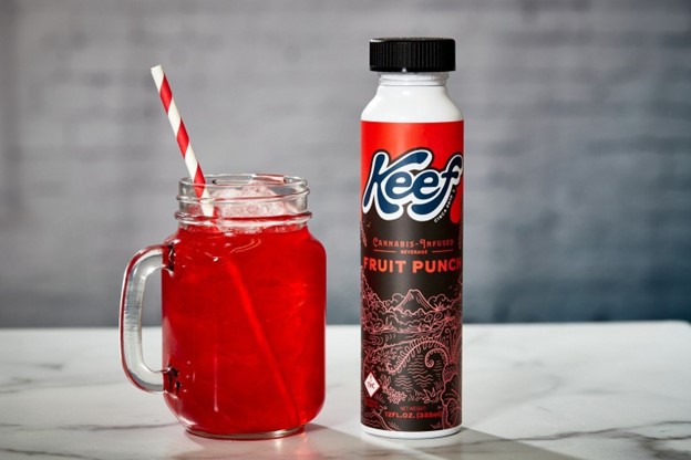 Photograph of product: Keef Fruit Punch Mocktail 100mg