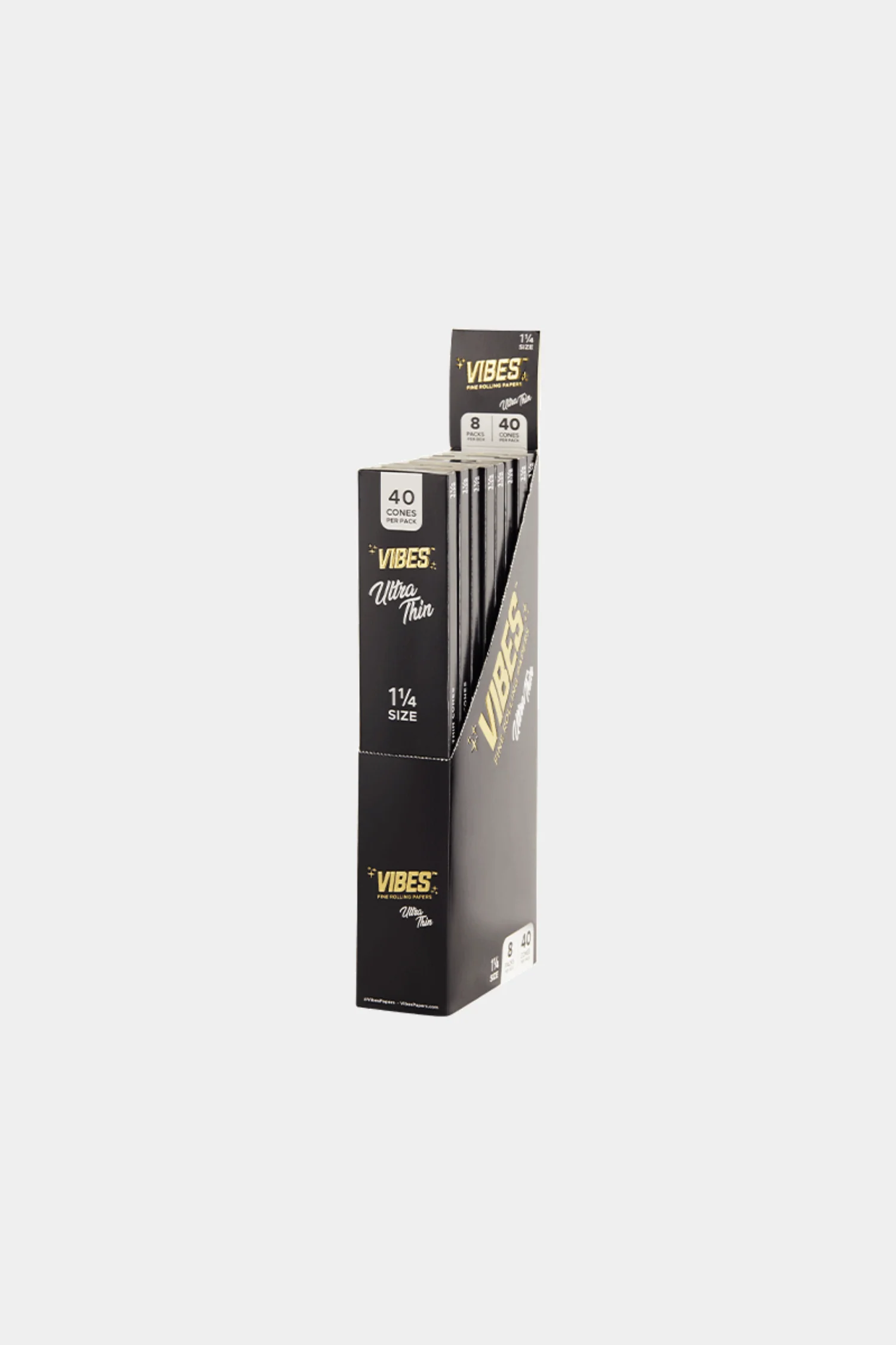 Photograph of product: Cones | 40-Pack | Ultra-Thin 1 1/4