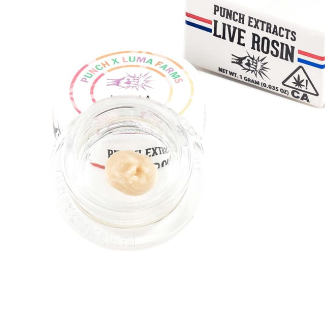 Photograph of product: Luma's Papaya 2025 | Tier 1 | 1g Live Rosin