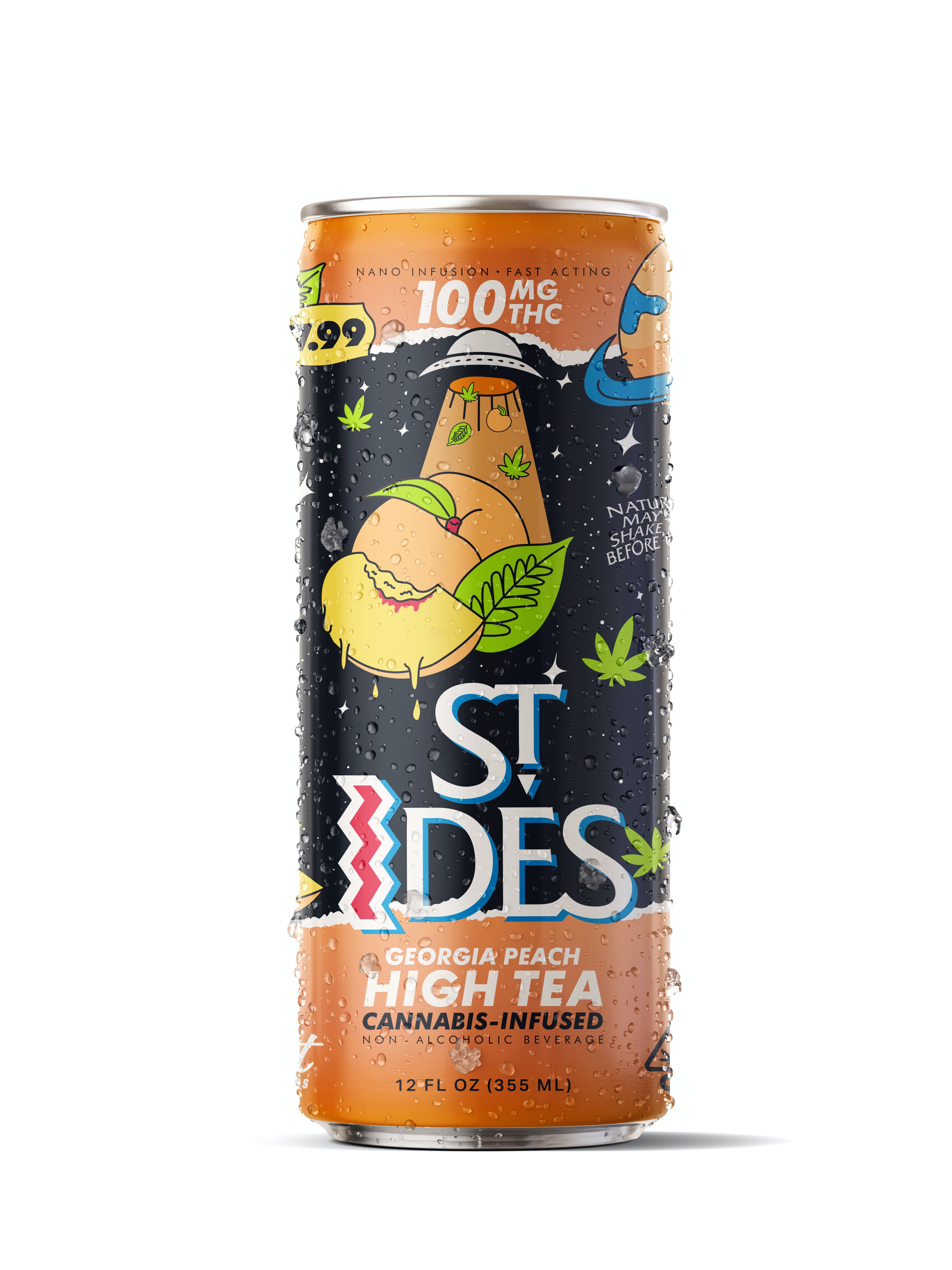 Photograph of product: Georgia Peach High Tea - 100mg